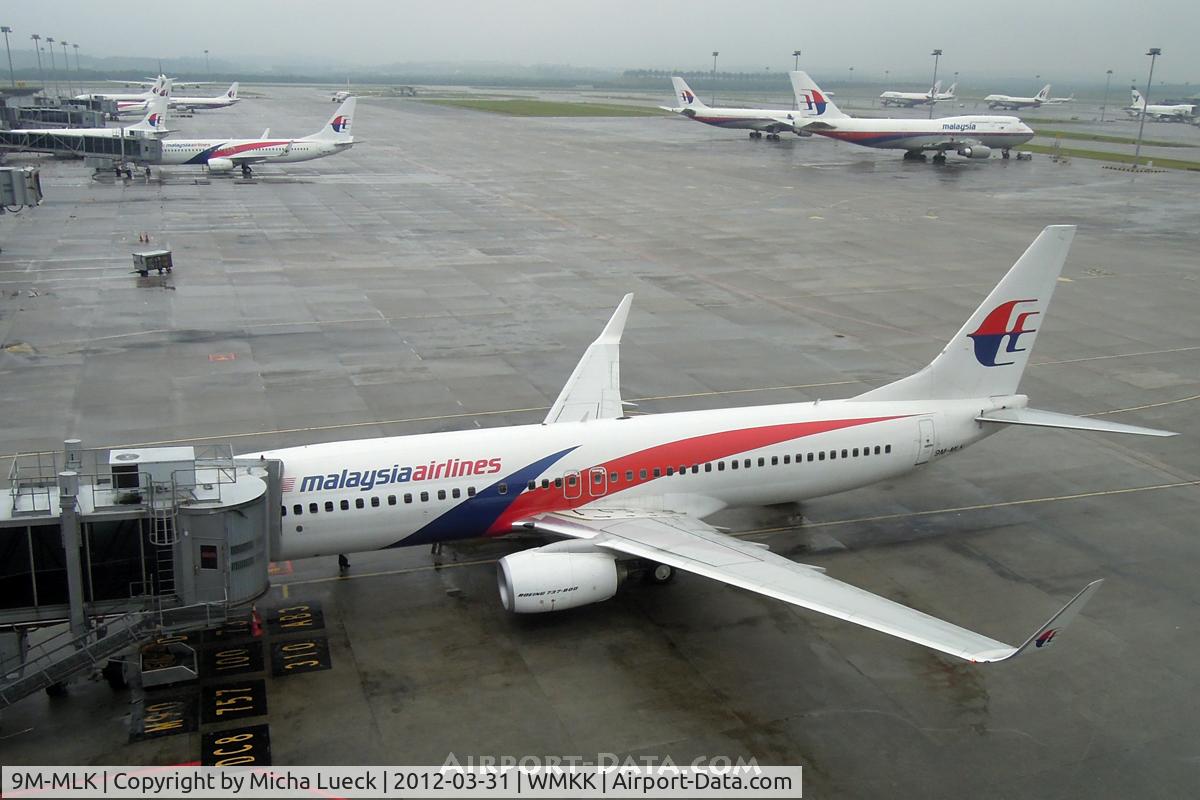 9M-MLK, 2011 Boeing 737-8FZ C/N 39321, Lots of MH birds at home base