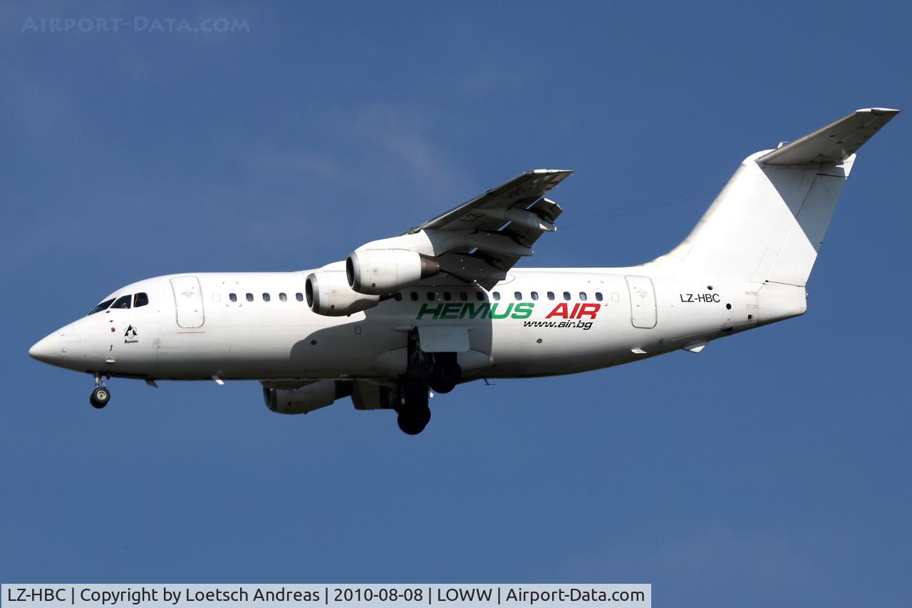 LZ-HBC, 1987 British Aerospace BAe.146-200 C/N E2093, Hemus Air