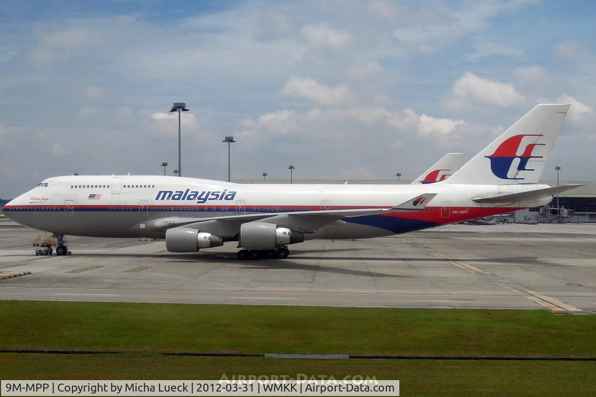 9M-MPP, 2002 Boeing 747-4H6 C/N 29900, At Kuala Lumpur