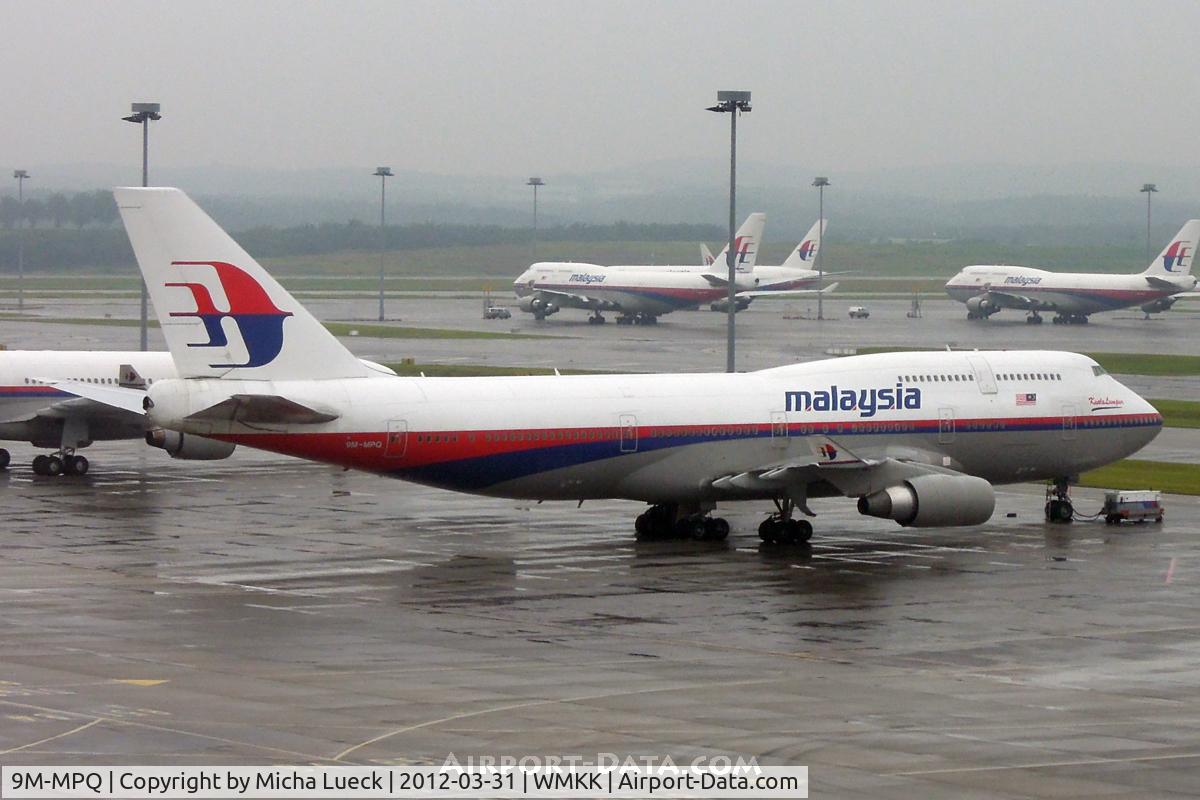 9M-MPQ, 2002 Boeing 747-4H6 C/N 29901, At Kuala Lumpur