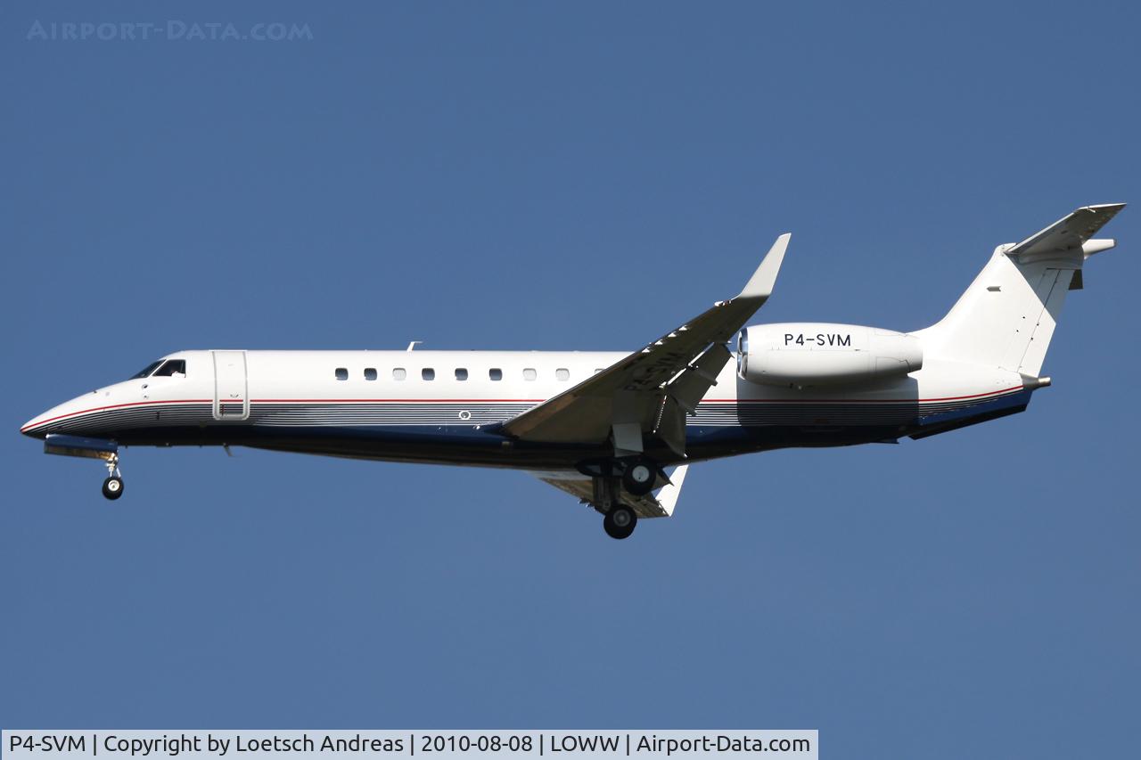 P4-SVM, 2008 Embraer EMB-135BJ Legacy C/N 14501060, Petroff Air