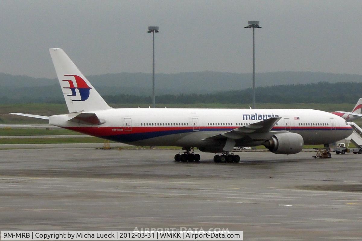 9M-MRB, 1997 Boeing 777-2H6/ER C/N 28409, At Kuala Lumpur