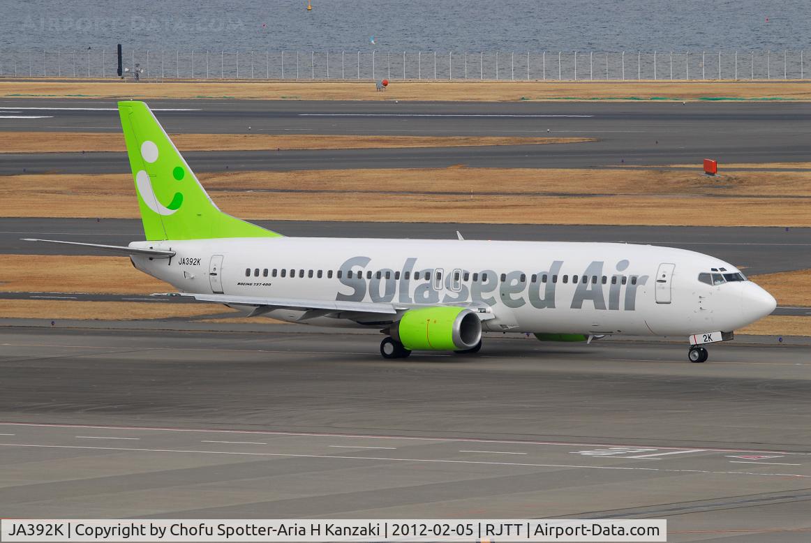 JA392K, 1997 Boeing 737-46M C/N 28550, NikonD200+TAMRON AF 200-500mm F/5-6.3 LD IF