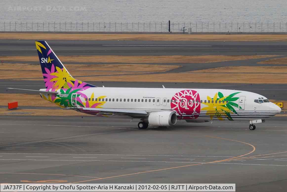 JA737F, 1996 Boeing 737-43Q C/N 28492, NikonD200+TAMRON AF 200-500mm F/5-6.3 LD IF