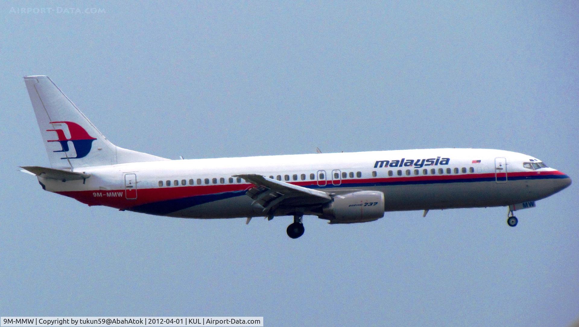 9M-MMW, 1993 Boeing 737-4H6 C/N 26451, Malaysia Airlines