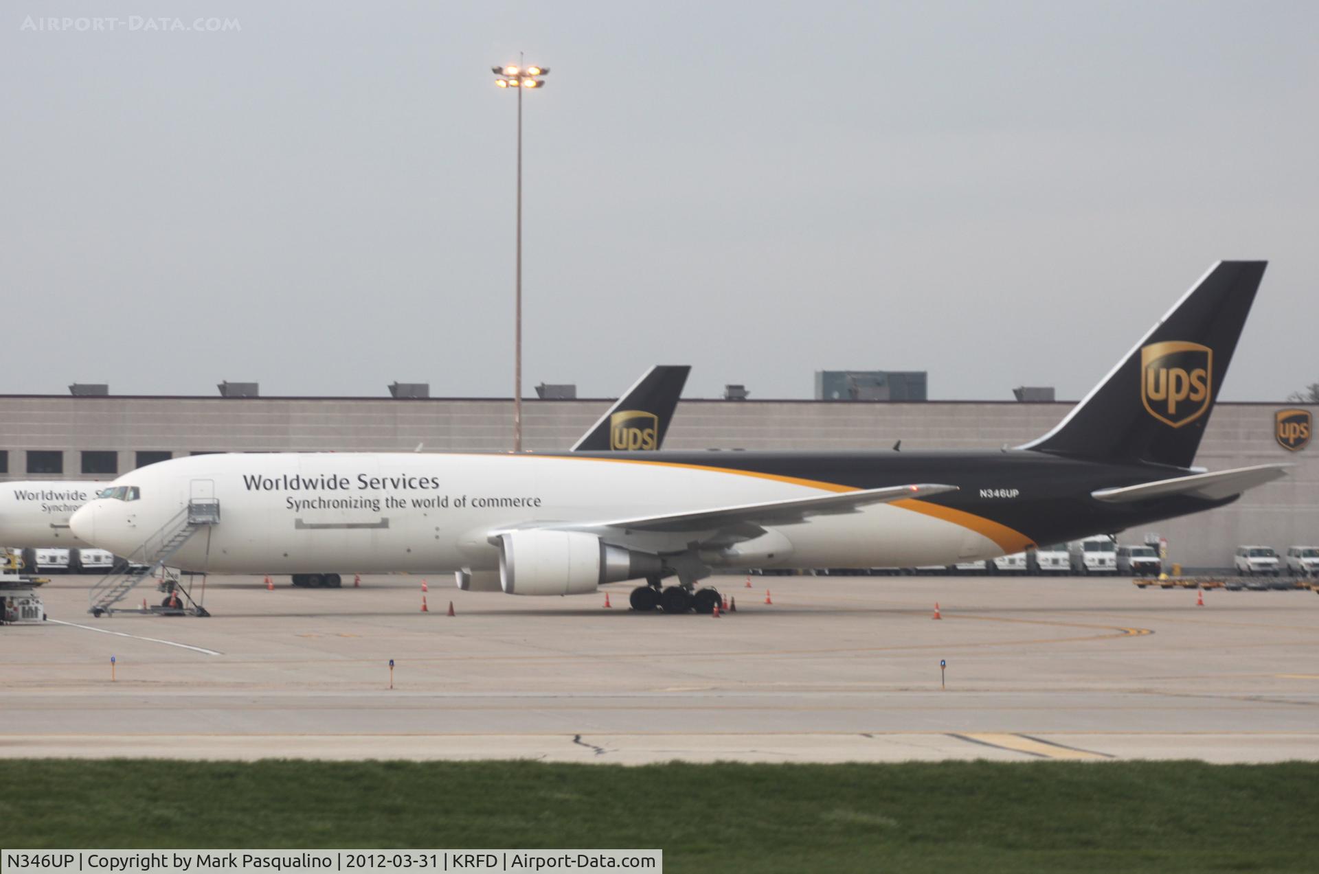 N346UP, 2011 Boeing 767-34AF C/N 37868, Boeing 767-300F