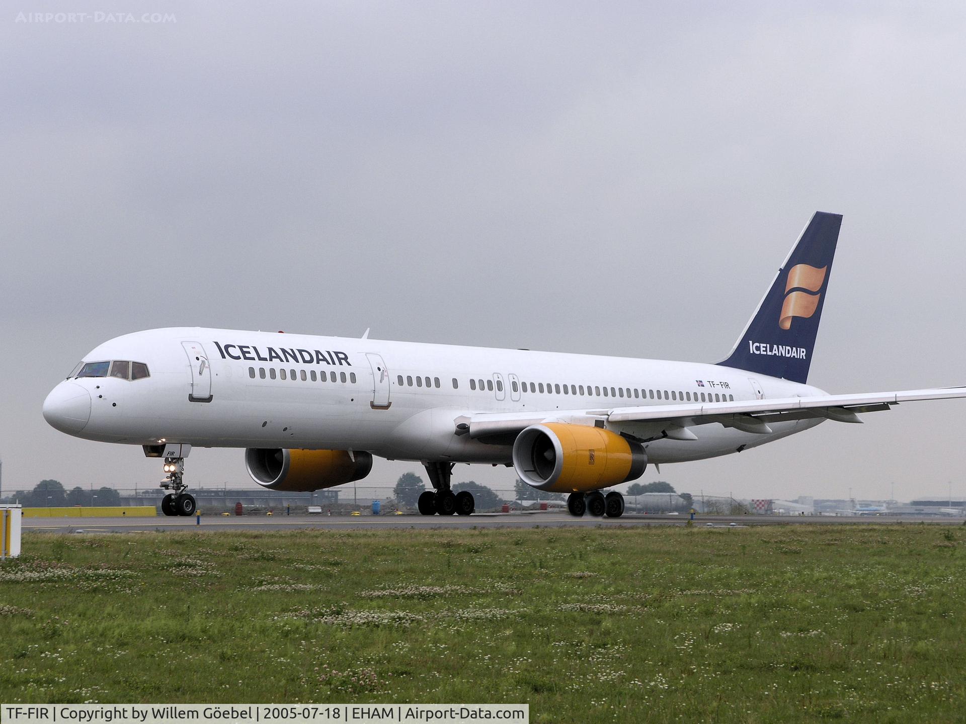 TF-FIR, 1994 Boeing 757-256 C/N 26242, Taxi to runway L36 of Schiphol Airport