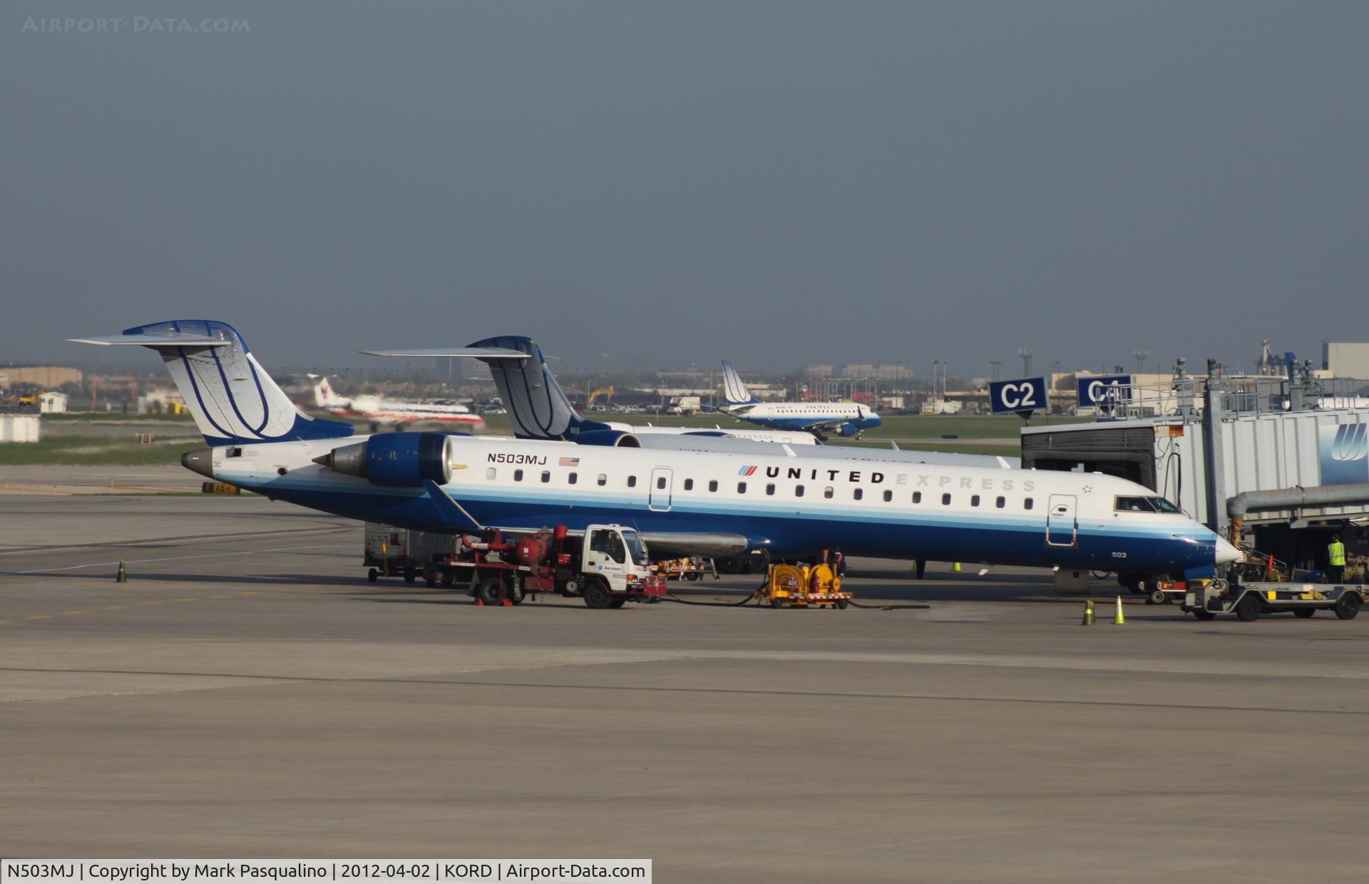 N503MJ, 2002 Bombardier CRJ-700 (CL-600-2C10) Regional Jet C/N 10058, CL-600-2C10