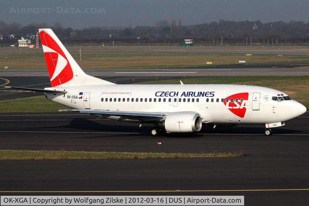 OK-XGA, 1992 Boeing 737-55S C/N 26539, visitor