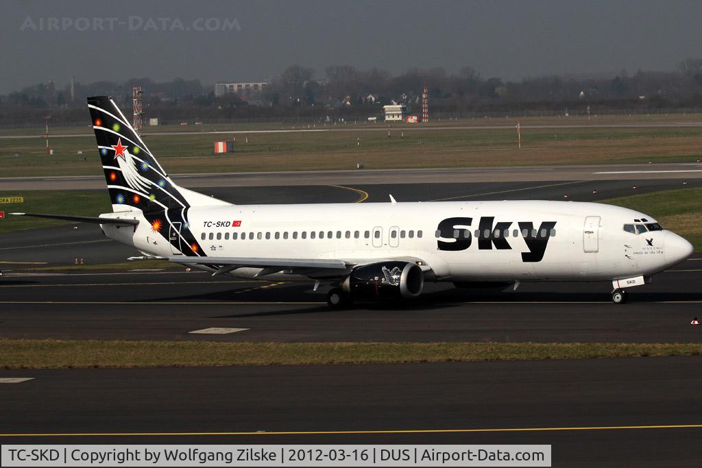 TC-SKD, 1992 Boeing 737-4Q8 C/N 25372, visitor