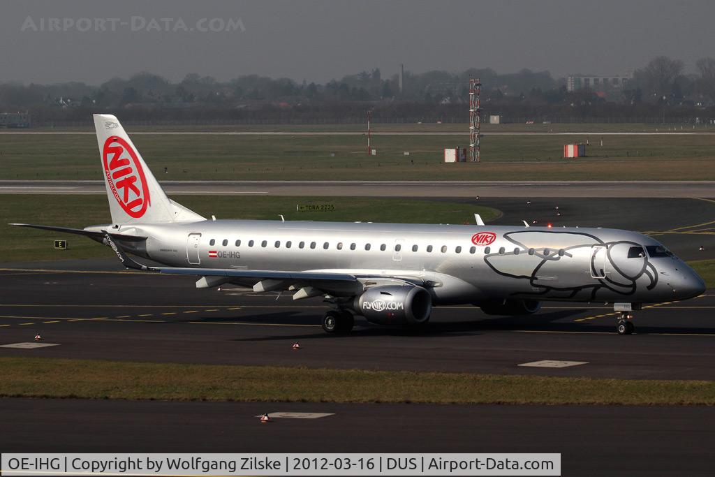 OE-IHG, 2011 Embraer 190LR (ERJ-190-100LR) C/N 19000435, visitor