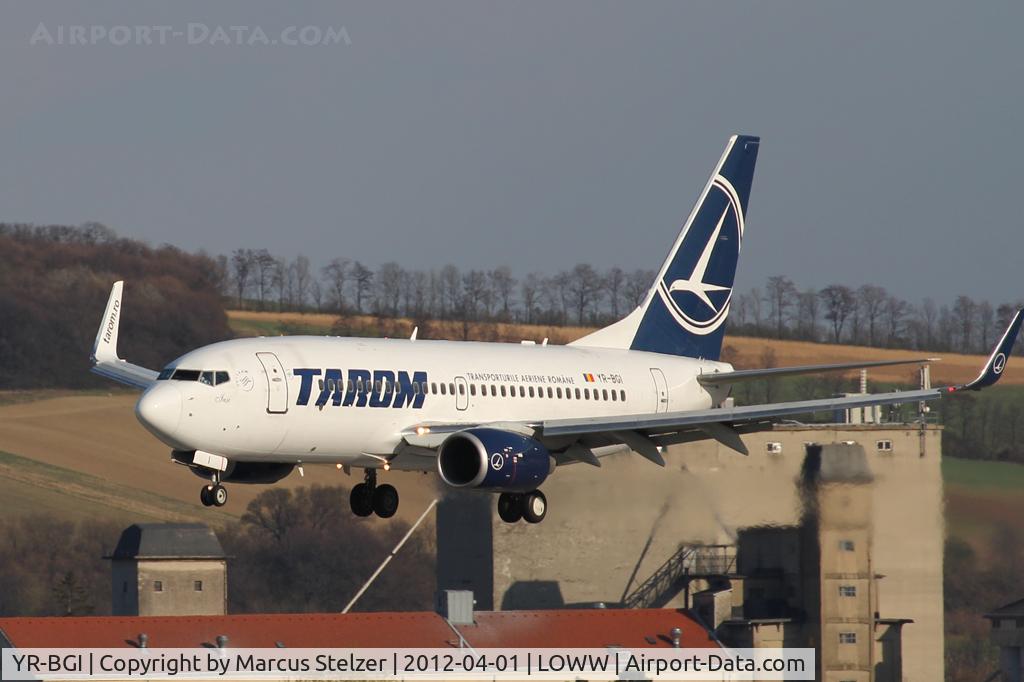 YR-BGI, 2003 Boeing 737-78J C/N 28439, Tarom