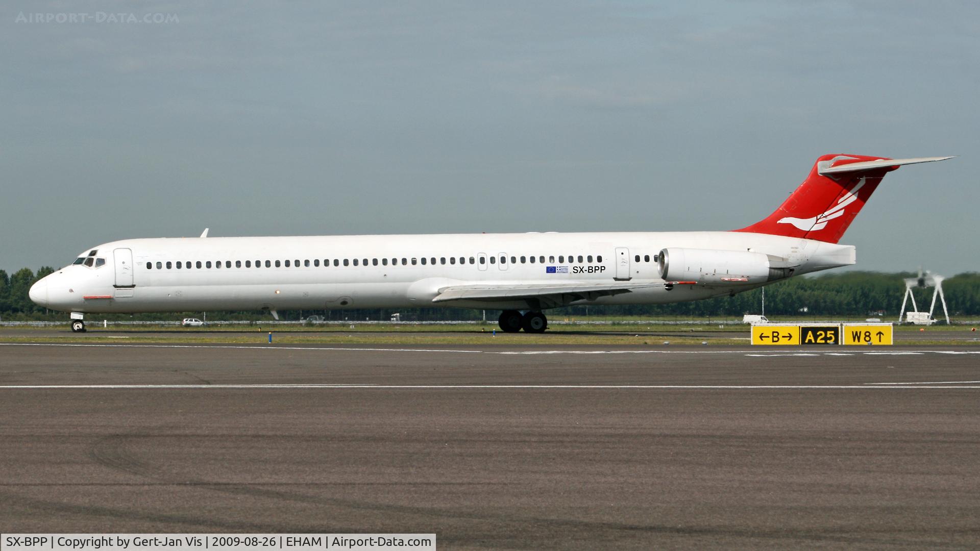 SX-BPP, 1993 McDonnell Douglas MD-83 (DC-9-83) C/N 53377, no titles