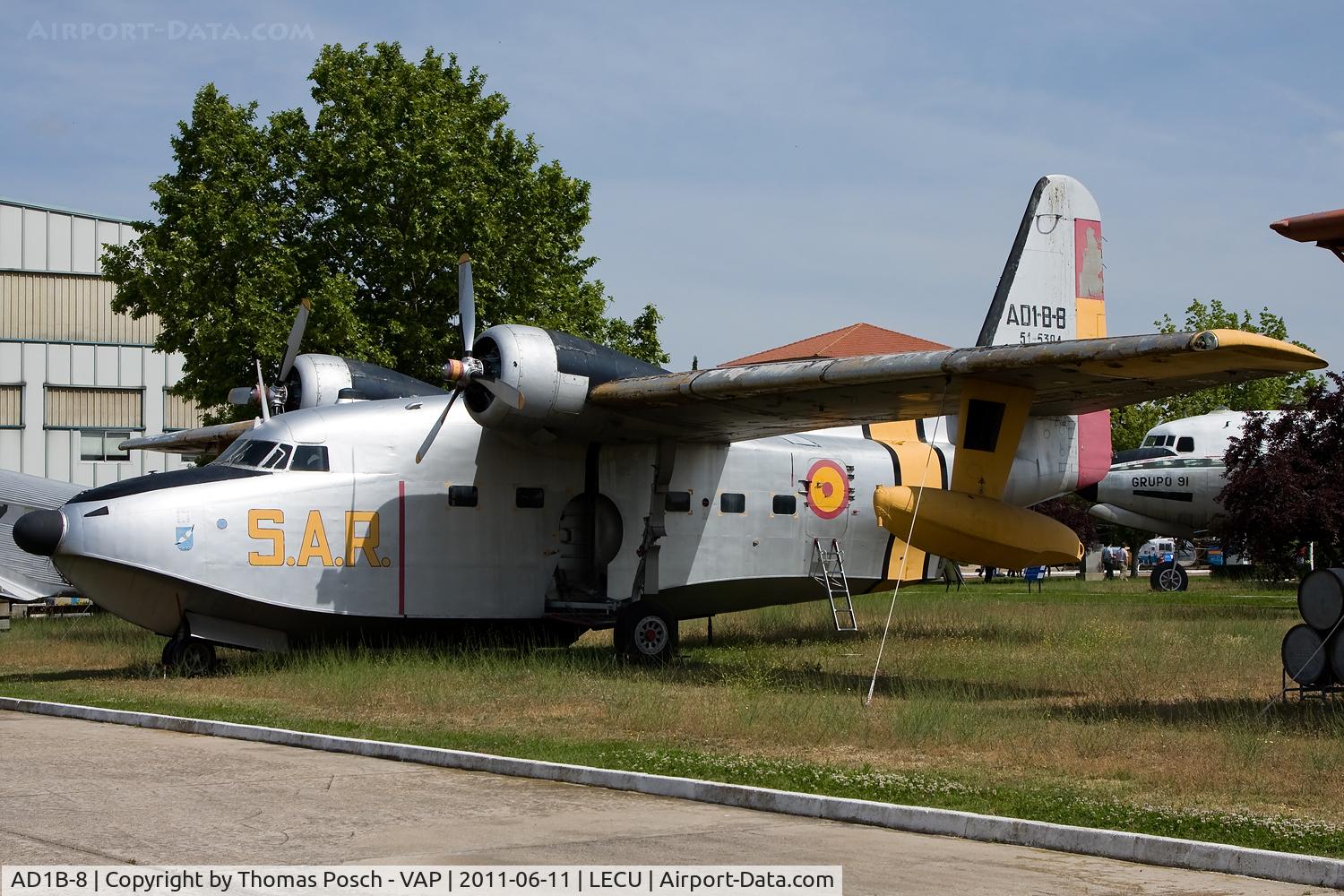 AD1B-8, 1951 Grumman HU-16B Albatross C/N G-187, Spain - Air Force