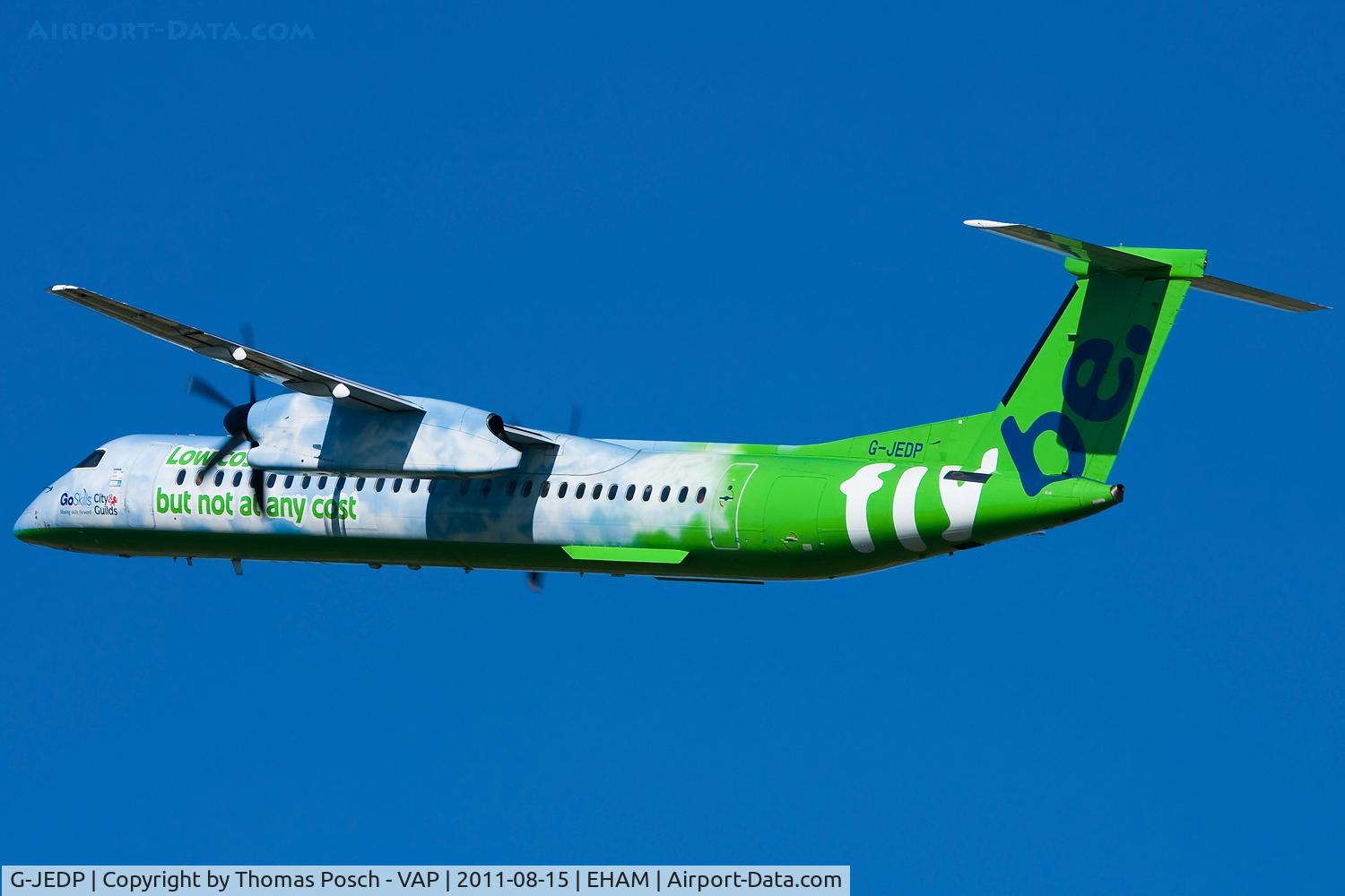 G-JEDP, 2003 De Havilland Canada DHC-8-402Q Dash 8 C/N 4085, FlyBE - British European