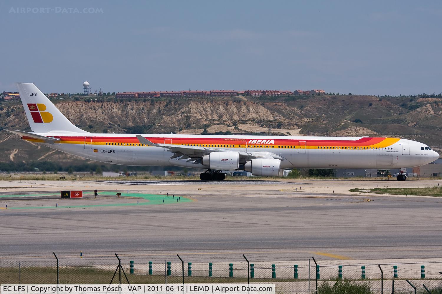 EC-LFS, 2010 Airbus A340-642 C/N 1122, Iberia