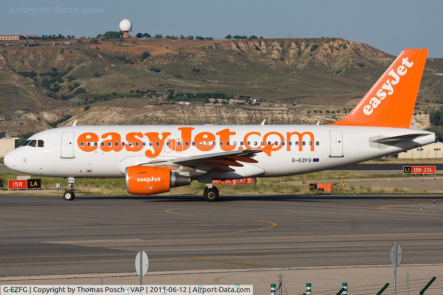 G-EZFG, 2009 Airbus A319-111 C/N 3845, EasyJet Airline