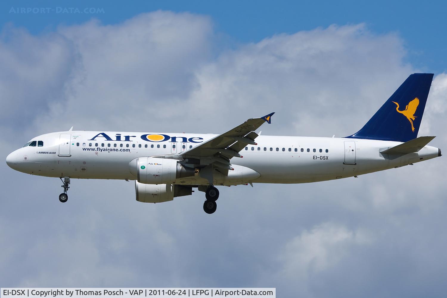 EI-DSX, 2008 Airbus A320-216 C/N 3643, Air One