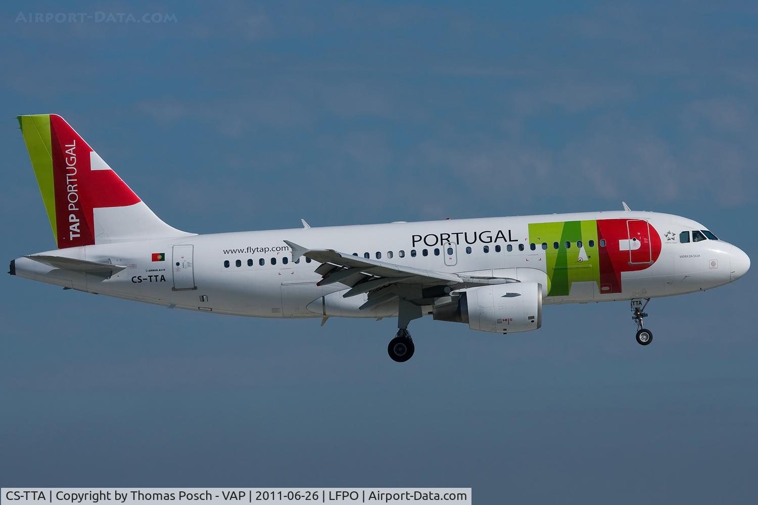 CS-TTA, 1997 Airbus A319-111 C/N 750, TAP Air Portugal