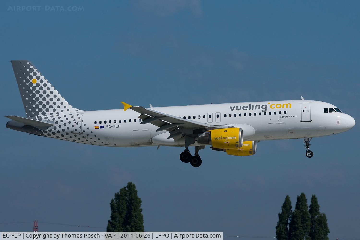 EC-FLP, 1991 Airbus A320-211 C/N 266, Vueling Airlines