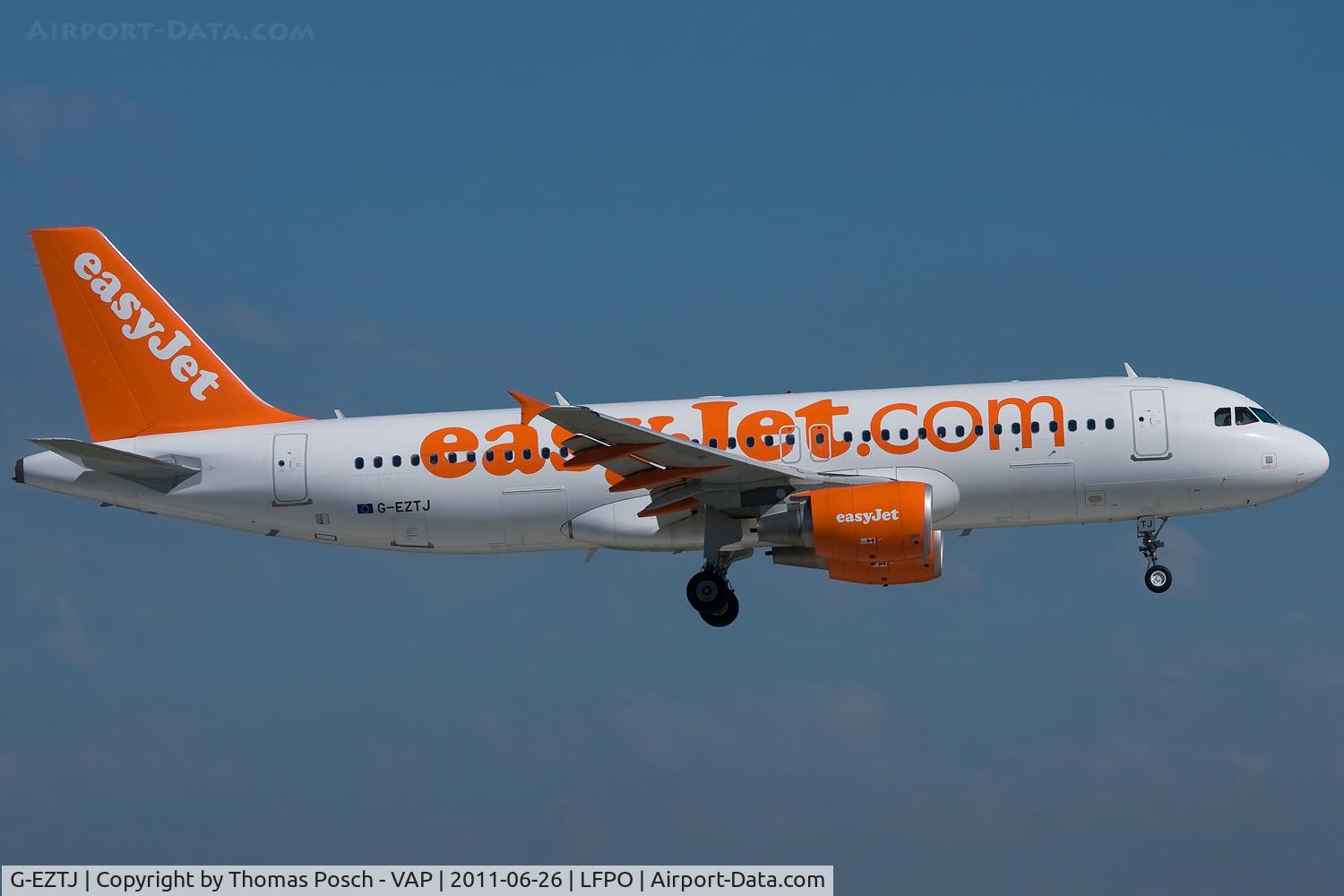 G-EZTJ, 2009 Airbus A320-214 C/N 3979, EasyJet Airline