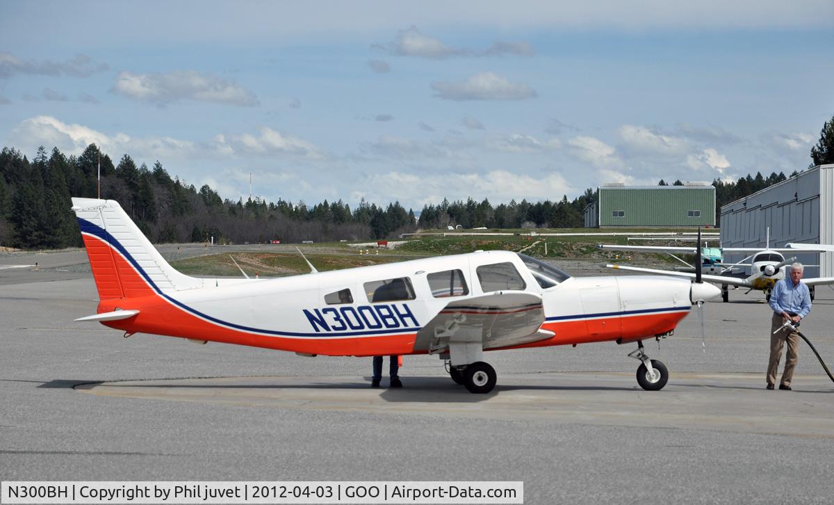 N300BH, 1980 Piper PA-32-301 Saratoga C/N 32-8006011, Taken at the gas station at the Nevada County Airport, California.
It had just landed and went directly to the pumps.