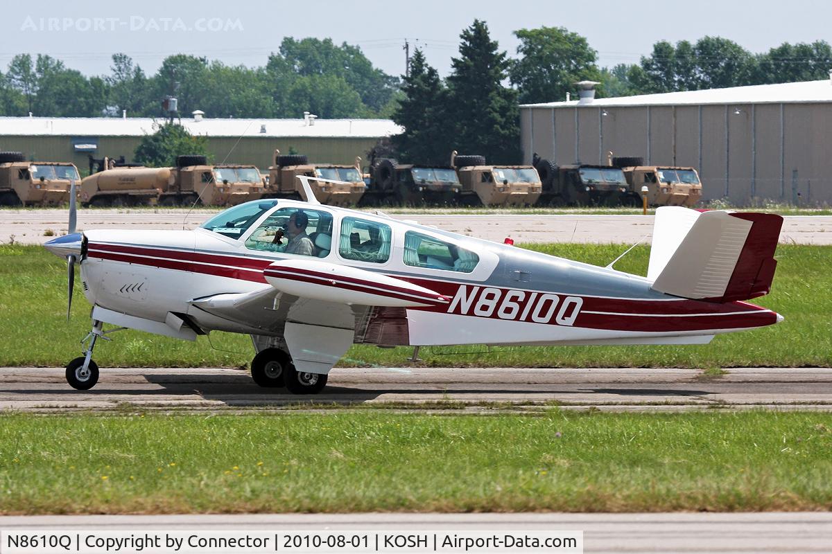 N8610Q, 1964 Beech S35 Bonanza C/N D-7623, EAA Airventure 2010.