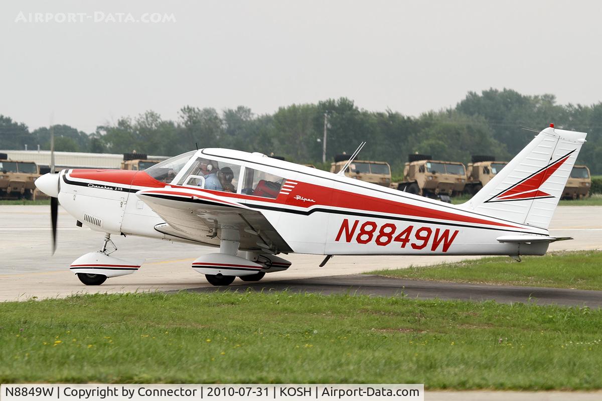N8849W, 1964 Piper PA-28-235 C/N 28-10401, EAA Airventure 2010.