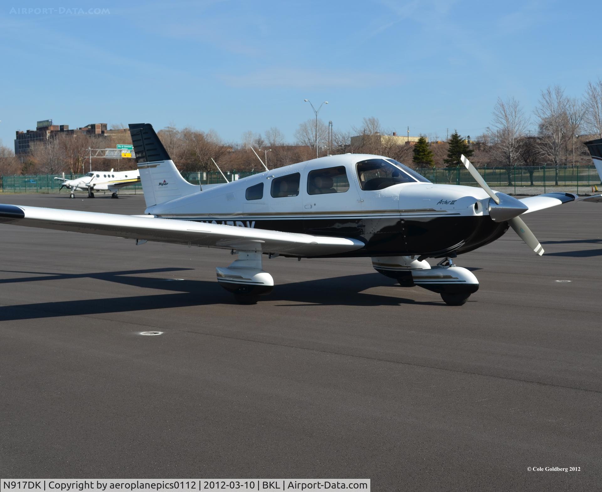 N917DK, 1998 Piper PA-28-181 C/N 2843186, N917DK seen at KBKL