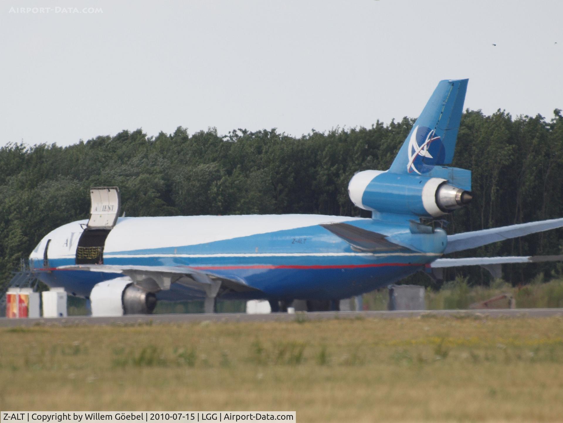Z-ALT, 1979 McDonnell Douglas DC-10-30 C/N 47818, Parking on the Cargo gate