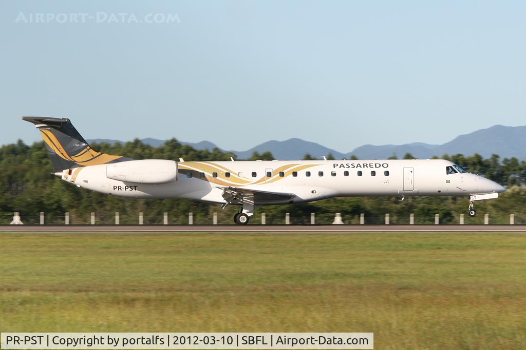 PR-PST, 2001 Embraer ERJ-145LR (EMB-145LR) C/N 145385, Landing in Florianopolis