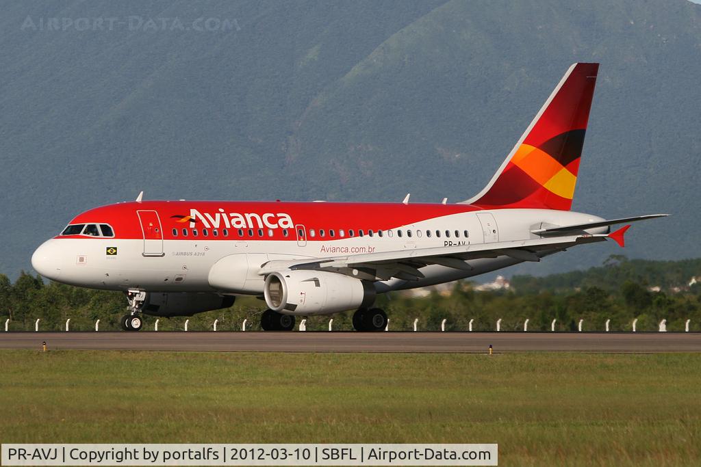 PR-AVJ, 2007 Airbus A318-122 C/N 3030, Avianca Brasil