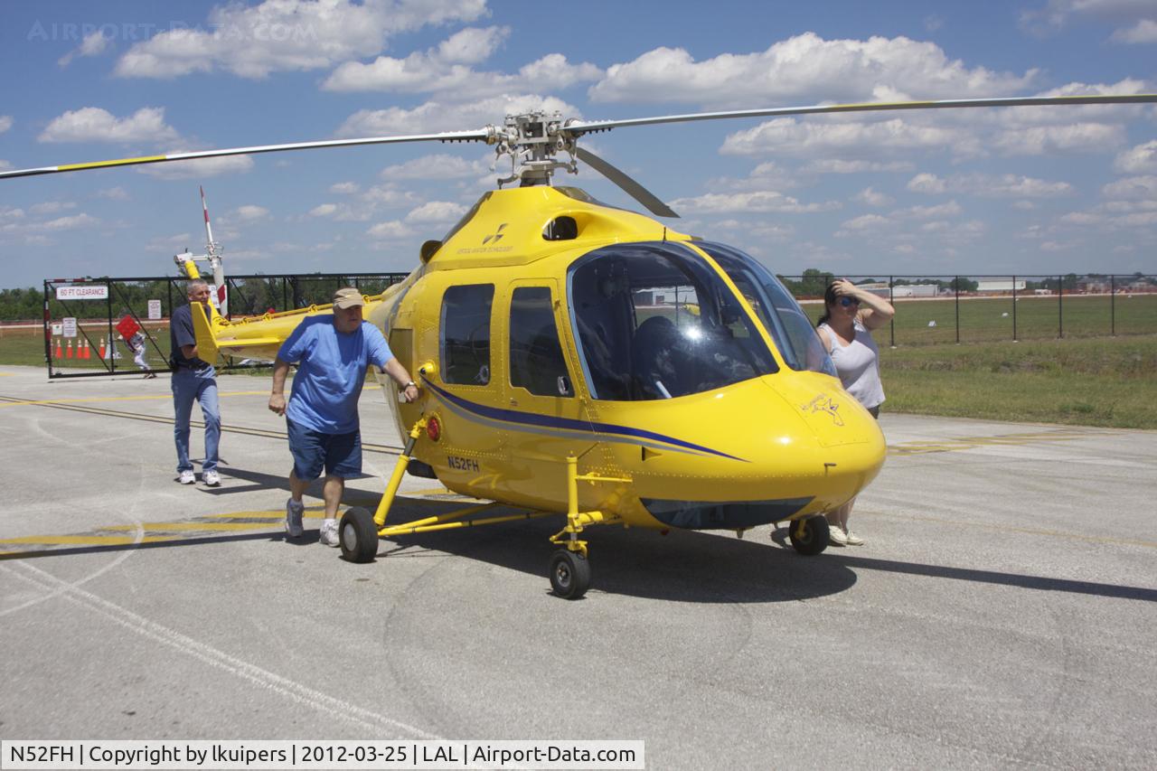 N52FH, 2002 Vertical Avia Technologies Inc HUMMINGBIRD C/N 12, The Hummingbird is derived from de Sikorsky S-52. It just arrived at Sun'n Fun 2012.
