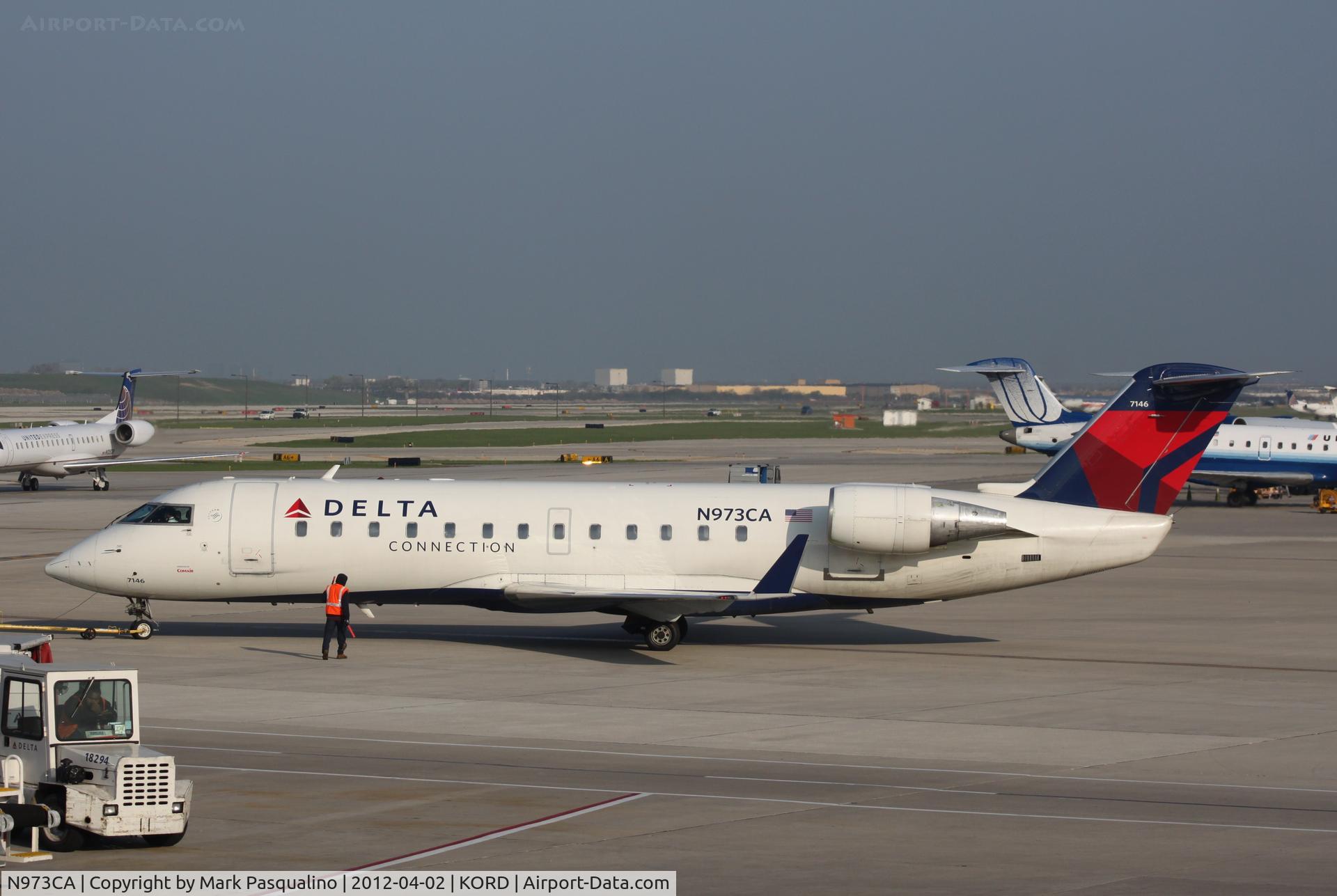 N973CA, 1996 Canadair CL-600-2B19 Regional Jet CRJ-100ER C/N 7146, CL-600-2B19