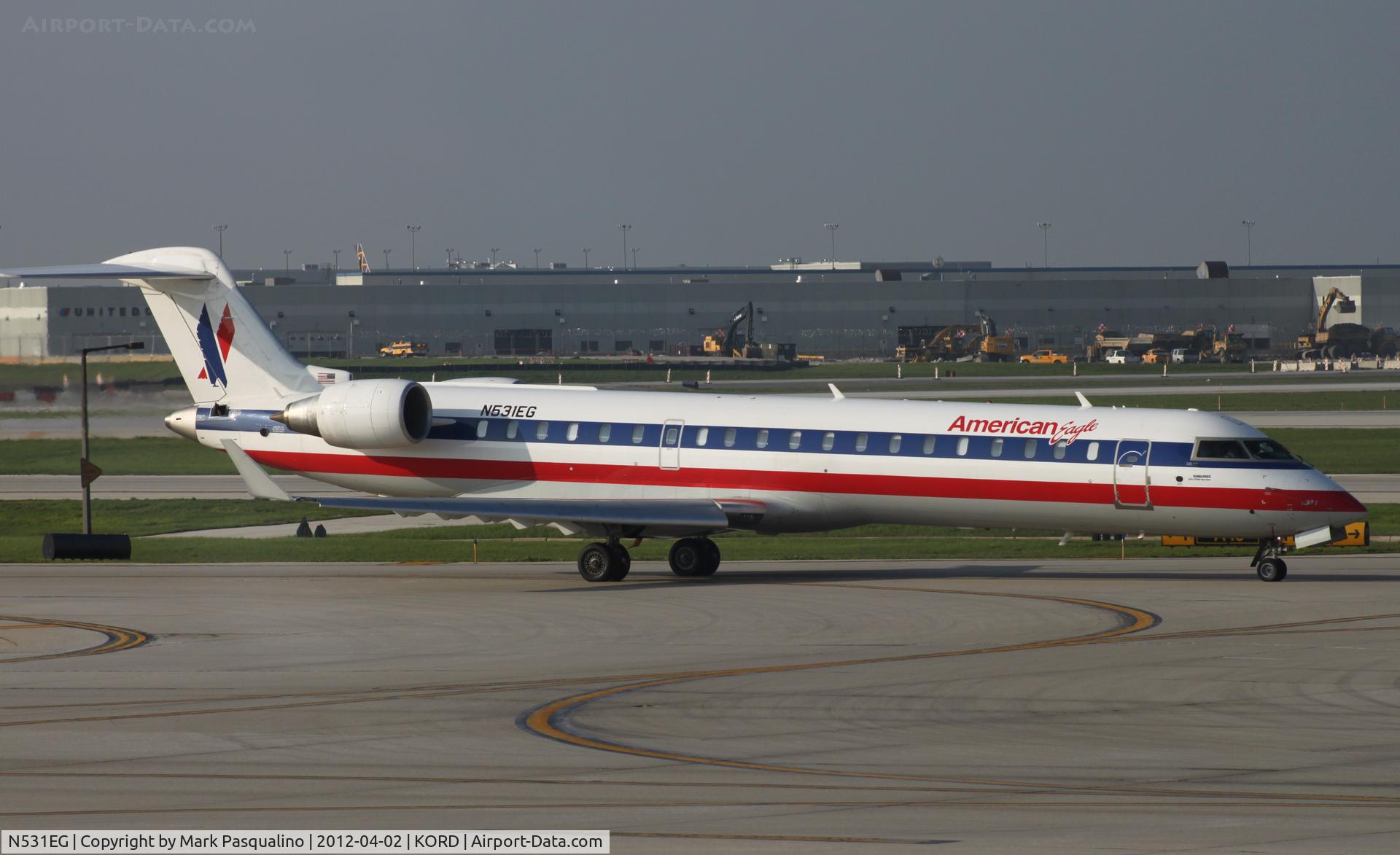 N531EG, Bombardier CRJ-702 (CL-600-2C10) Regional Jet C/N 10309, CL-600-2C10