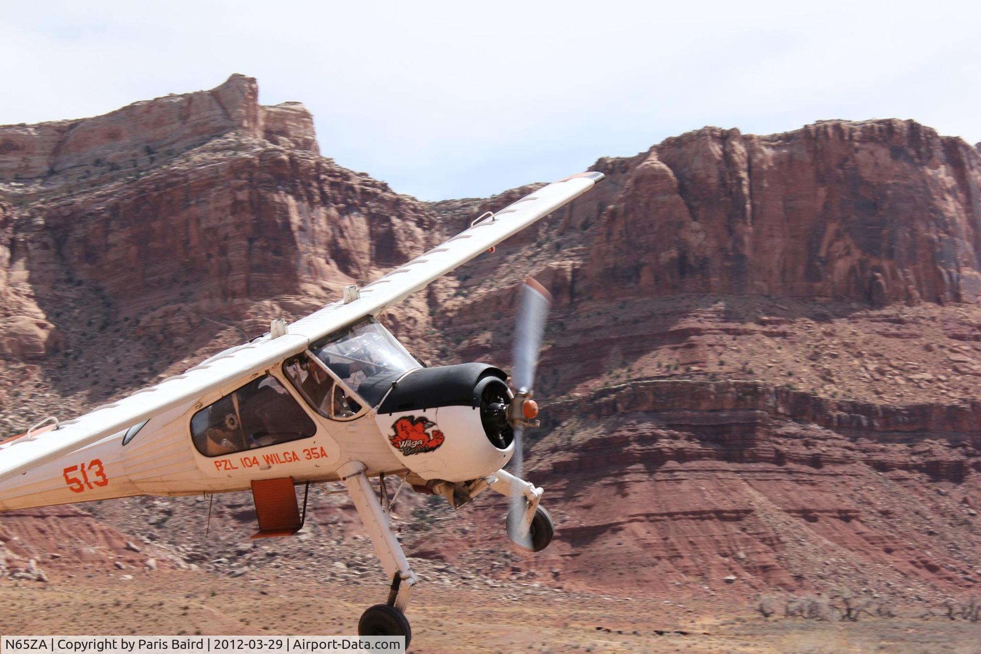 N65ZA, 1984 PZL-Okecie PZL-104 Wilga 35A C/N 18830758, Taken at the Mexican Mountain, UT Airstrip