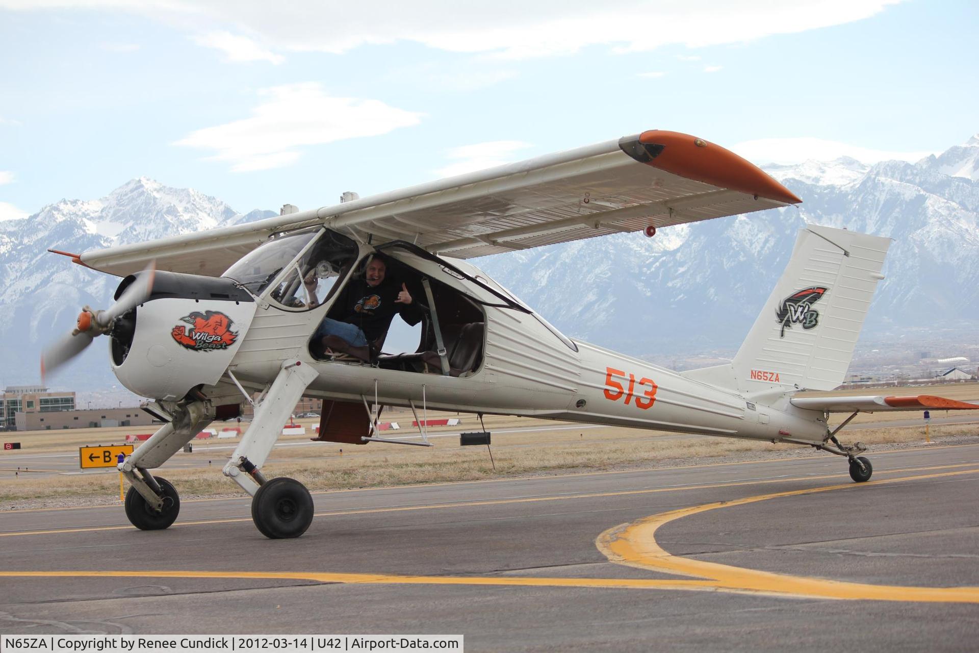 N65ZA, 1984 PZL-Okecie PZL-104 Wilga 35A C/N 18830758, Taken at South Valley Regional Airport - U42