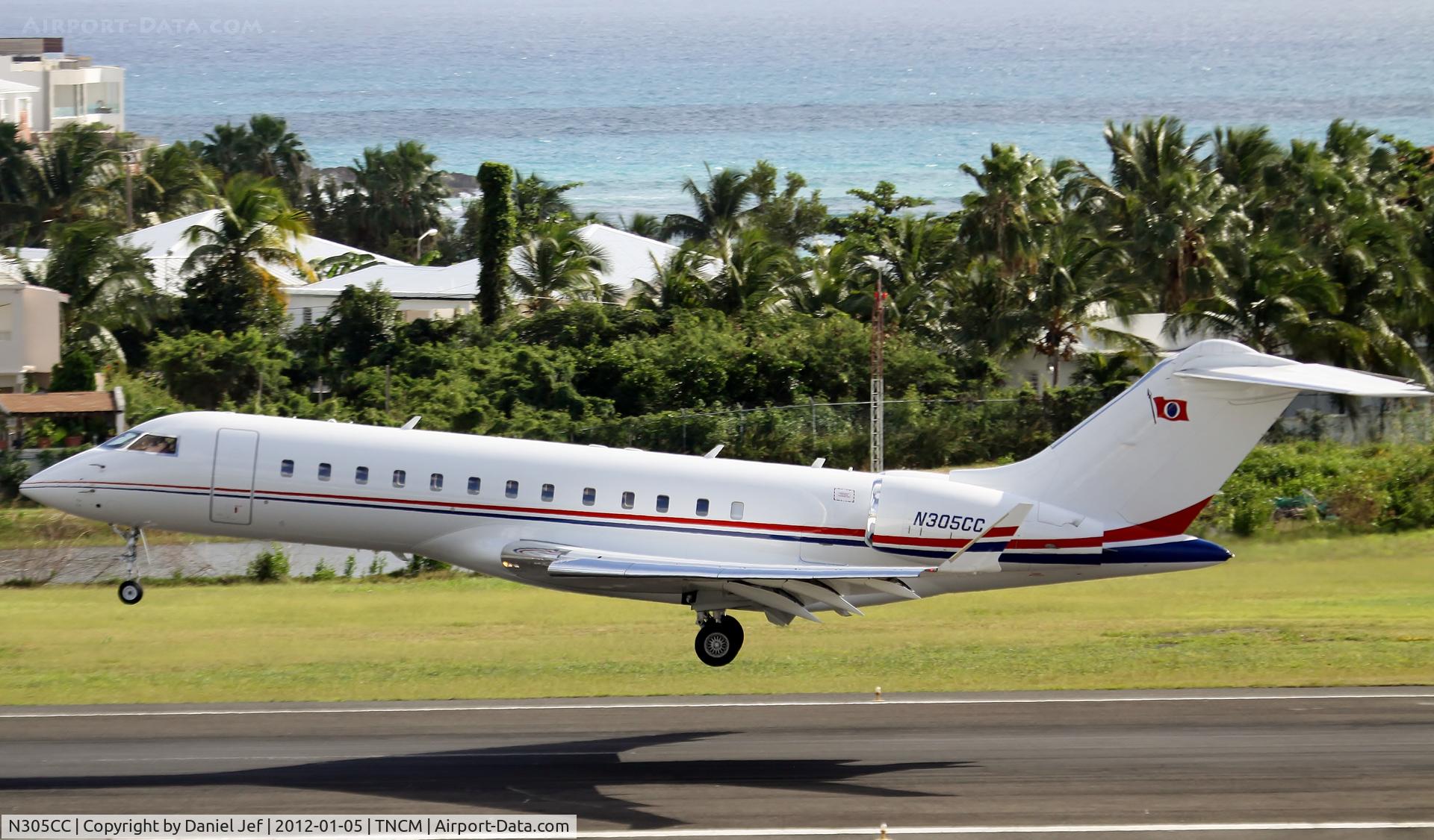 N305CC, 1999 Bombardier BD-700-1A10 Global Express C/N 9027, N305CC