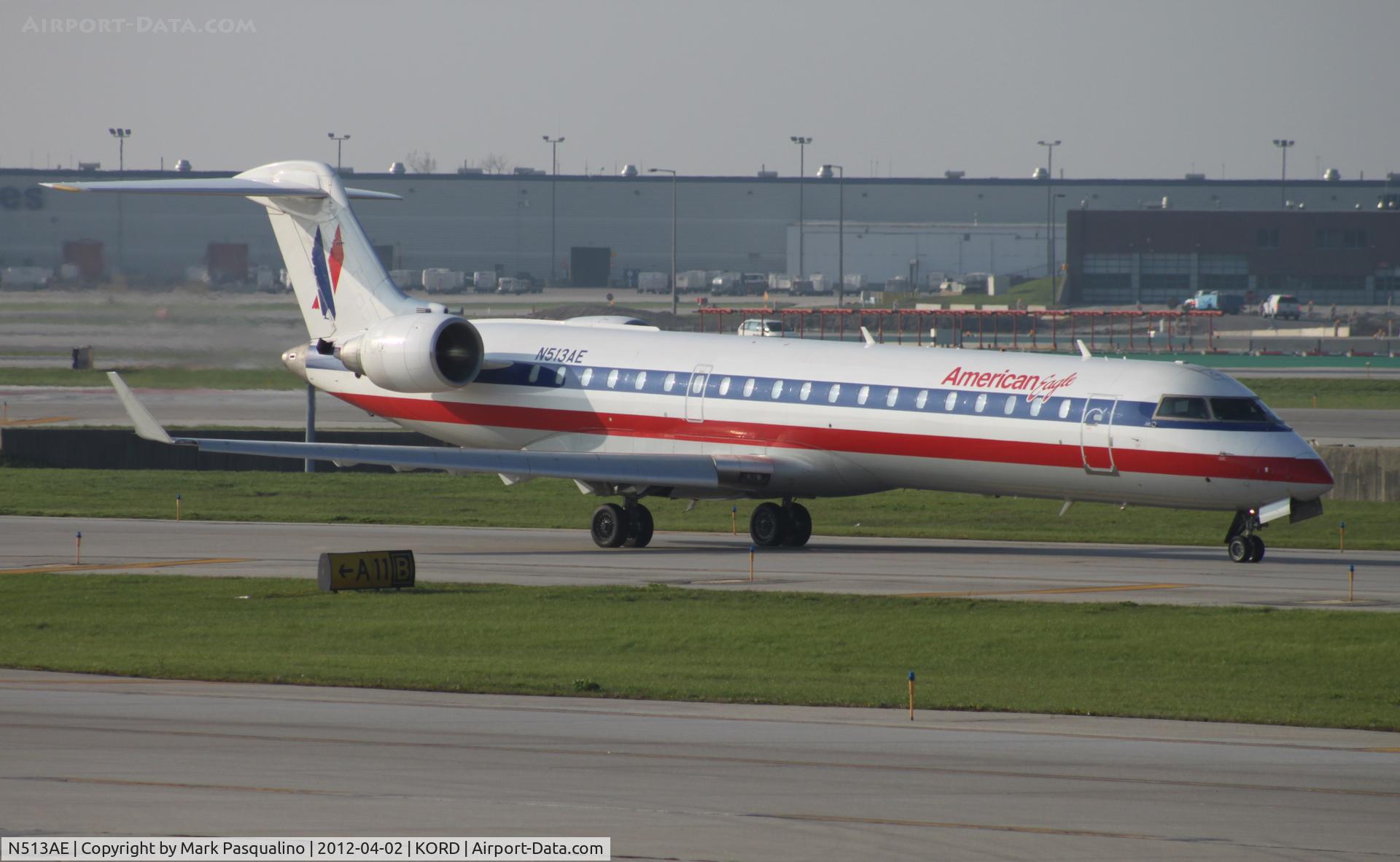 N513AE, 2003 Bombardier CRJ-701 (CL-600-2C10) Regional Jet C/N 10114, CL-600-2C10