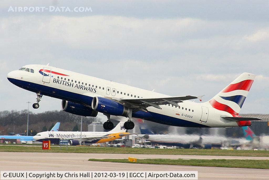 G-EUUX, 2008 Airbus A320-232 C/N 3550, British Airways