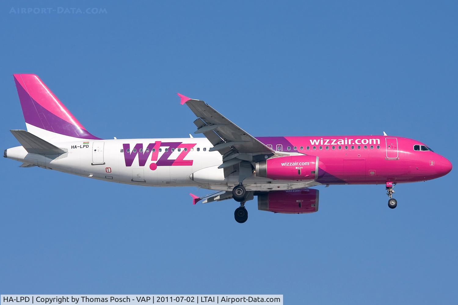HA-LPD, 2002 Airbus A320-233 C/N 1902, Wizz Air