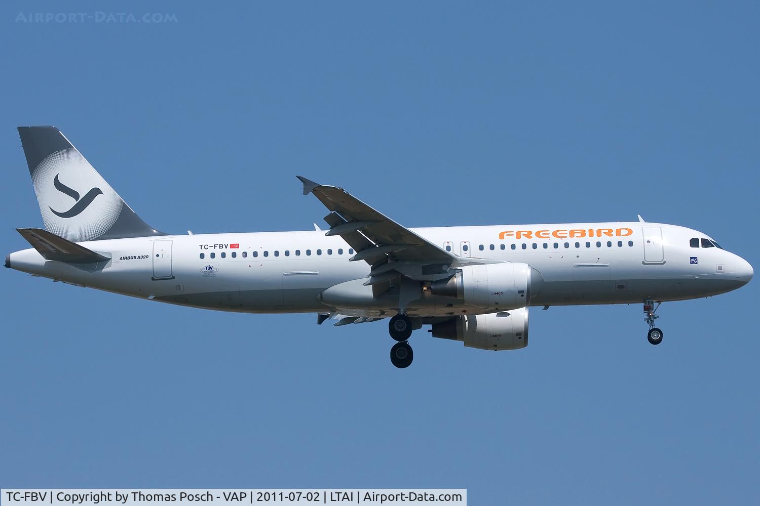 TC-FBV, 2011 Airbus A320-214 C/N 4658, Freebird Airlines