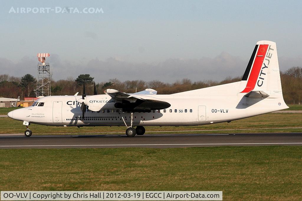 OO-VLV, 1989 Fokker 50 C/N 20160, Cityjet