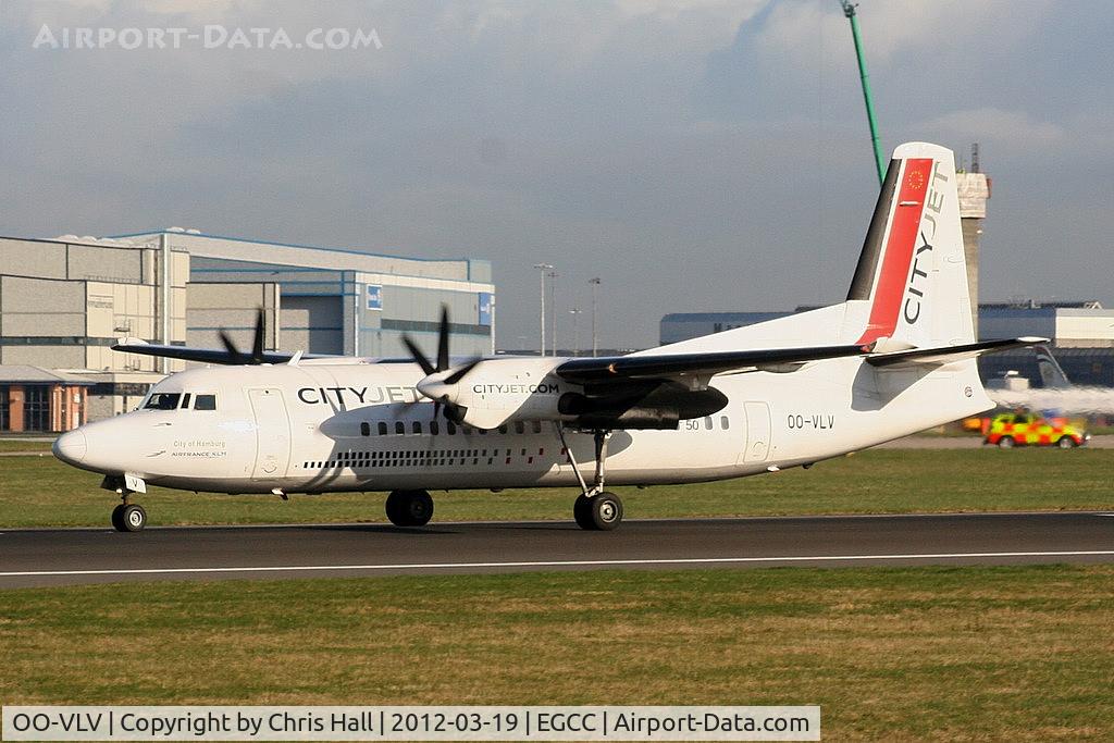 OO-VLV, 1989 Fokker 50 C/N 20160, Cityjet
