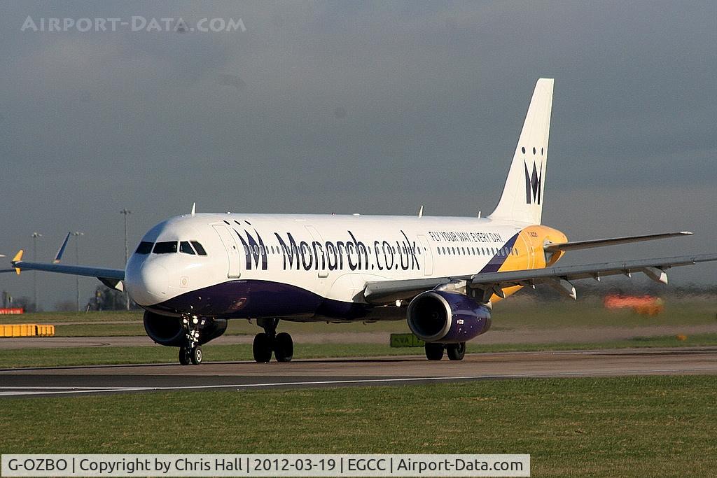 G-OZBO, 2000 Airbus A321-231 C/N 1207, Monarch