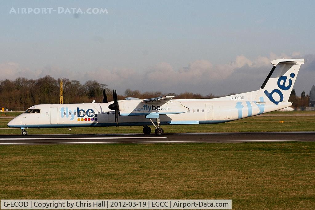 G-ECOD, 2008 De Havilland Canada DHC-8-402Q Dash 8 C/N 4206, flybe