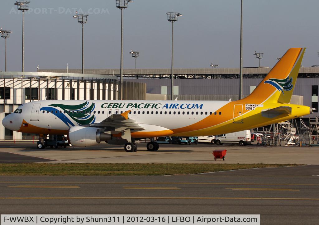 F-WWBX, 2012 Airbus A320-214 C/N 5067, C/n 5067 - To be RP-C3238