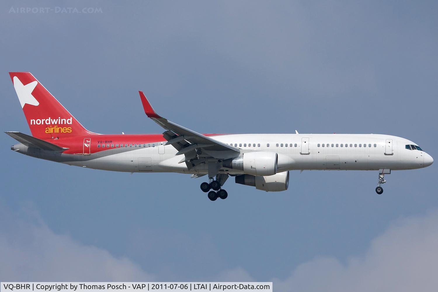 VQ-BHR, 2002 Boeing 757-2Q8 C/N 30046, Nordwind Airlines