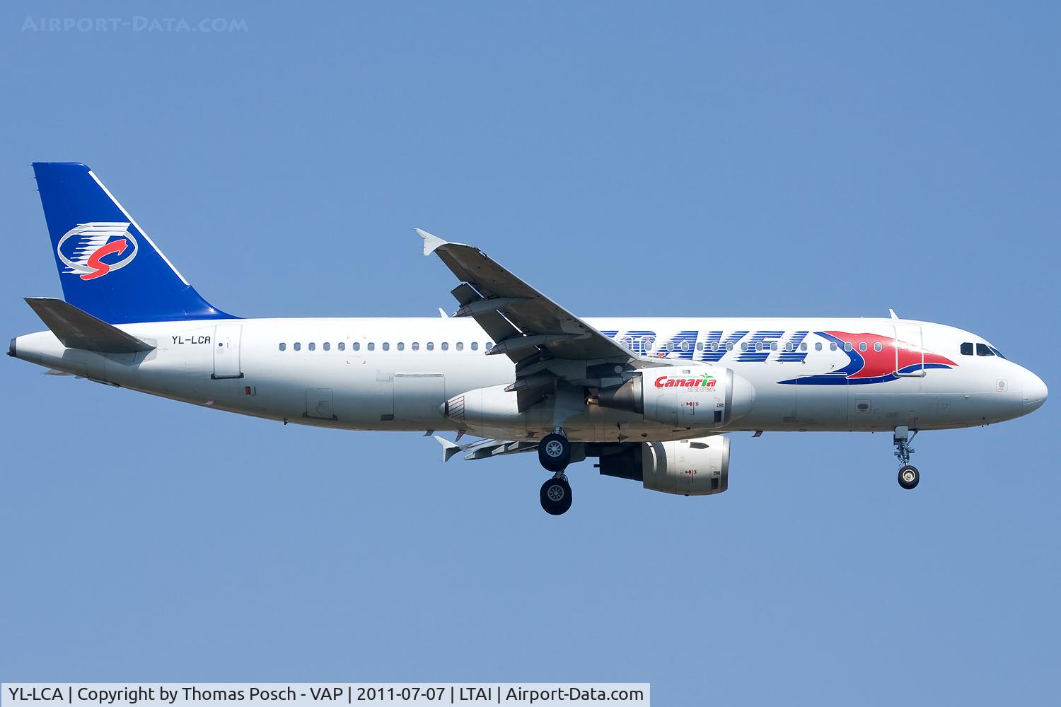 YL-LCA, 1992 Airbus A320-211 C/N 333, Travel Service Slovakia