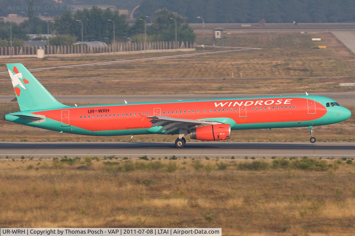 UR-WRH, 2005 Airbus A321-231 C/N 2462, Wind Rose Aviation